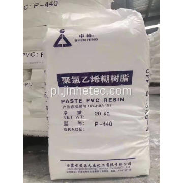 Pvc Paste Resin Surowiec Klasa emulsji P440